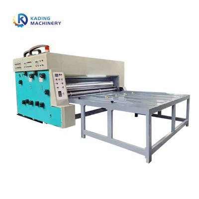 Cajas corrugadas de alimentación de cadena semi automática